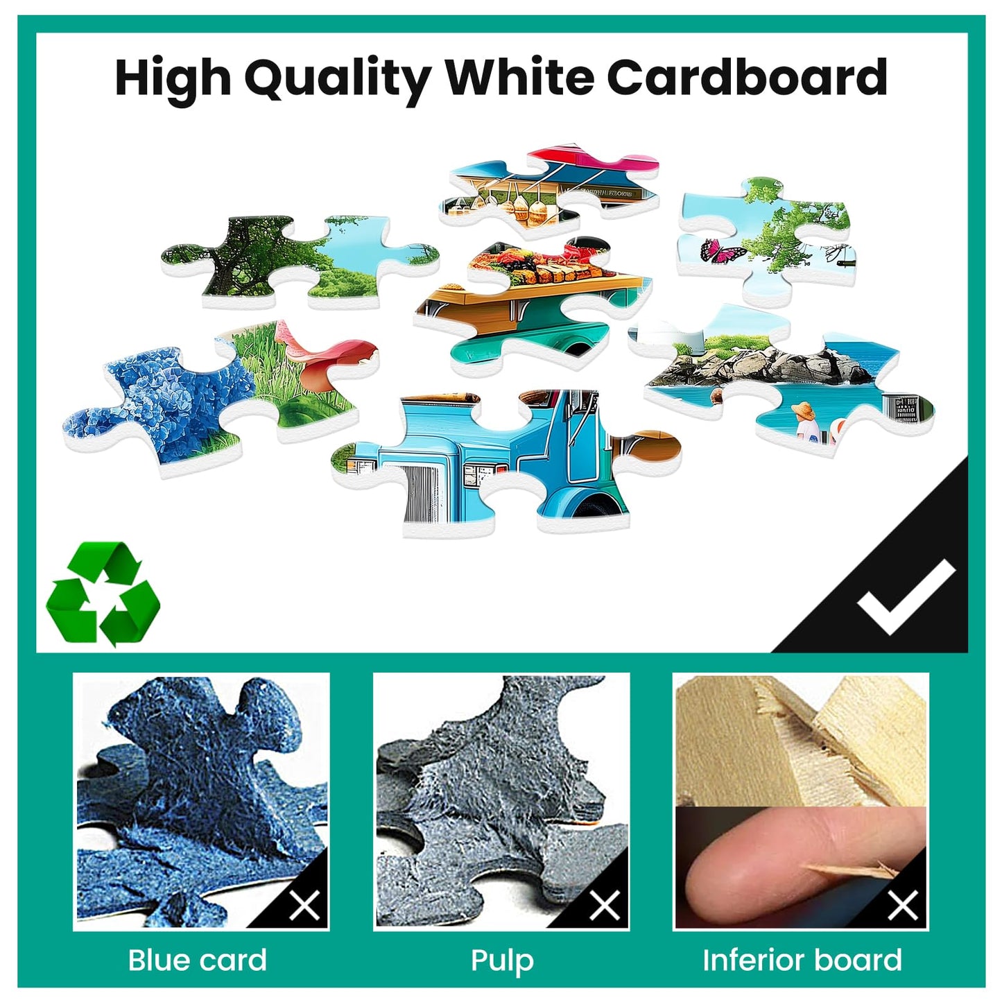 300 Piece Puzzles for mature-themeds Beach Puzzle Jigsaw Puzzles for Kids Ages 8-10 10-12 Puzzle 300 Pieces mature-themed Puzzle Pieces Family Challenging Puzzle Game Home Decor Gift Toy 20.5x15IN