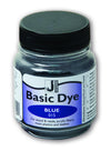 Jacquard Basic Dye .5oz - Blue - The Perfect Solution for Hard to Dye Materials - Wood - Reeds - Straw - Paper - Leather - Hemp 