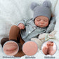 Jizhi Lifelike Reborn Baby Dolls Noah - 20 Inch Realistic Newborn Baby Dolls Real Life Baby Dolls Full Vinyl Body Poseable Baby Boy With Feeding Kit Gift Box For Kids 3+