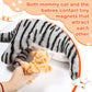 Skylety Nurturing Cat Stuffed Animal With 4 Plush Kittens, Cat Baby Stuffed For Girls And Boys Plushy Mommy Kitty With Baby Kittens For Birthday Party Favors Gifts(Cuddly Style)