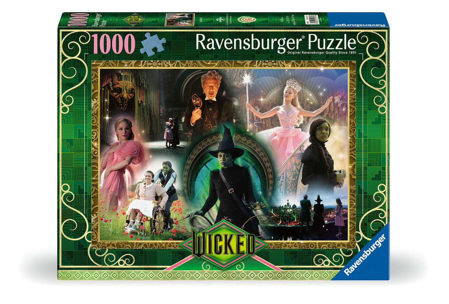 Ravensburger Wicked Act 1 1000 Piece Jigsaw Puzzle For Adults - 12001277 - Handcrafted Tooling, Made In Germany, Every Piece Fit