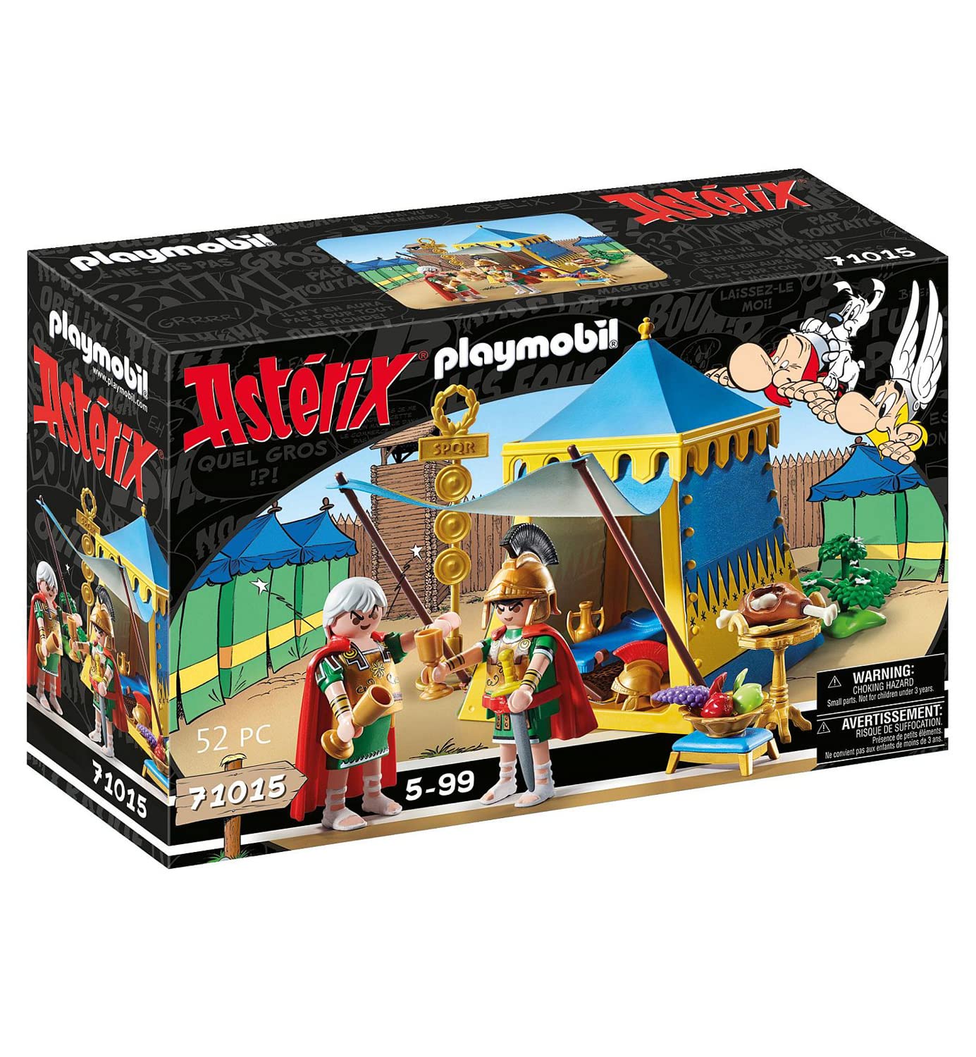 Playmobil - Figurine Asterix - Tente Des Légionnaires - 4008789710154