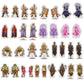 Wanderers Emporium DND Miniatures Set | 28mm-32mm Scale | Transparent Cardboard | Sinister Pack | Model WEstandees1