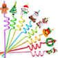 Christmas Party Favors for Kids Bulk, Christmas Straws for Kids Plastic, Christmas Party Favors for Kids Goodie Bags, Christmas 