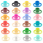 Monster Protectors Flexible Status Effect Markers - 120 Rings for DND & RPG - Large Silicone - 24 Conditions, Easy Slides