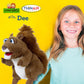 Living Puppets 12-Inch Squirrel Hand Puppet - Fine European Design  Ultra-Soft and Cuddly  Promotes Child Development  Safety Certified  Teacher-Recommended for Boys and Girls