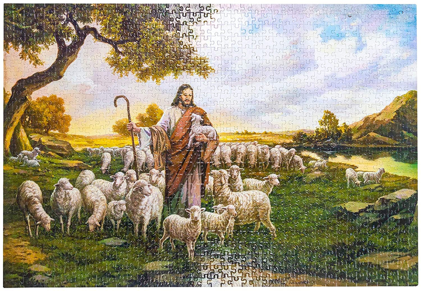 Chamberart 1000 Piece Premium Jigsaw Puzzle Shepherd Jesus Christ 2 A-1075