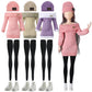 Geyoga 3 Set 12 Pcs Doll Clothes And Accessories Suit Pants Shoes Spring Sweater Outfits, Dolls Are Not Included(Pink, Purple, Beige,12 Inch)