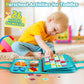 Winblo Toddler Busy Board - Montessori Toys For 2-3 Year Old Boy Birthday Gift, Educational Learning Sensory Busy Book For Two Year Old Boys, Airplane Car Travel Activities Toy For Kids Age 2-4