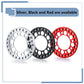Zolikar Aluminum Alloy 1.9 Beadlock Wheel Rings Replacement Rings 4Pcs For 1/10 Scale Scx10 1.9 Beadlock Wheels Upgrades Rc Craw