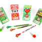 Tiny Mills 36 PACK Pixel Miner Cards with Pixel Miner Stampers for Valentines Day Classroom Exchange Party Favor Prizes