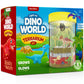 Dino World Terrarium Kit For Kids - Led Light In Lid Dinosaur Easter Toys For Boys &, Girls Age 3, 4, 5, 6, 7, 8+ Year Old Boy G
