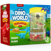 Dino World Terrarium Kit For Kids - Led Light In Lid Dinosaur Easter Toys For Boys &, Girls Age 3, 4, 5, 6, 7, 8+ Year Old Boy G