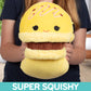 Squishmallows Original 12-Inch Visconti Macaroon Plush - Multi-Color Soft Polyester Stuffed Animal Toy for Kids