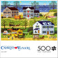Buffalo Games 500 Piece Jigsaw Puzzle - Charles Wysocki Gull's Nest - Large Multicolor Paper Puzzle for Adults - Model 37007