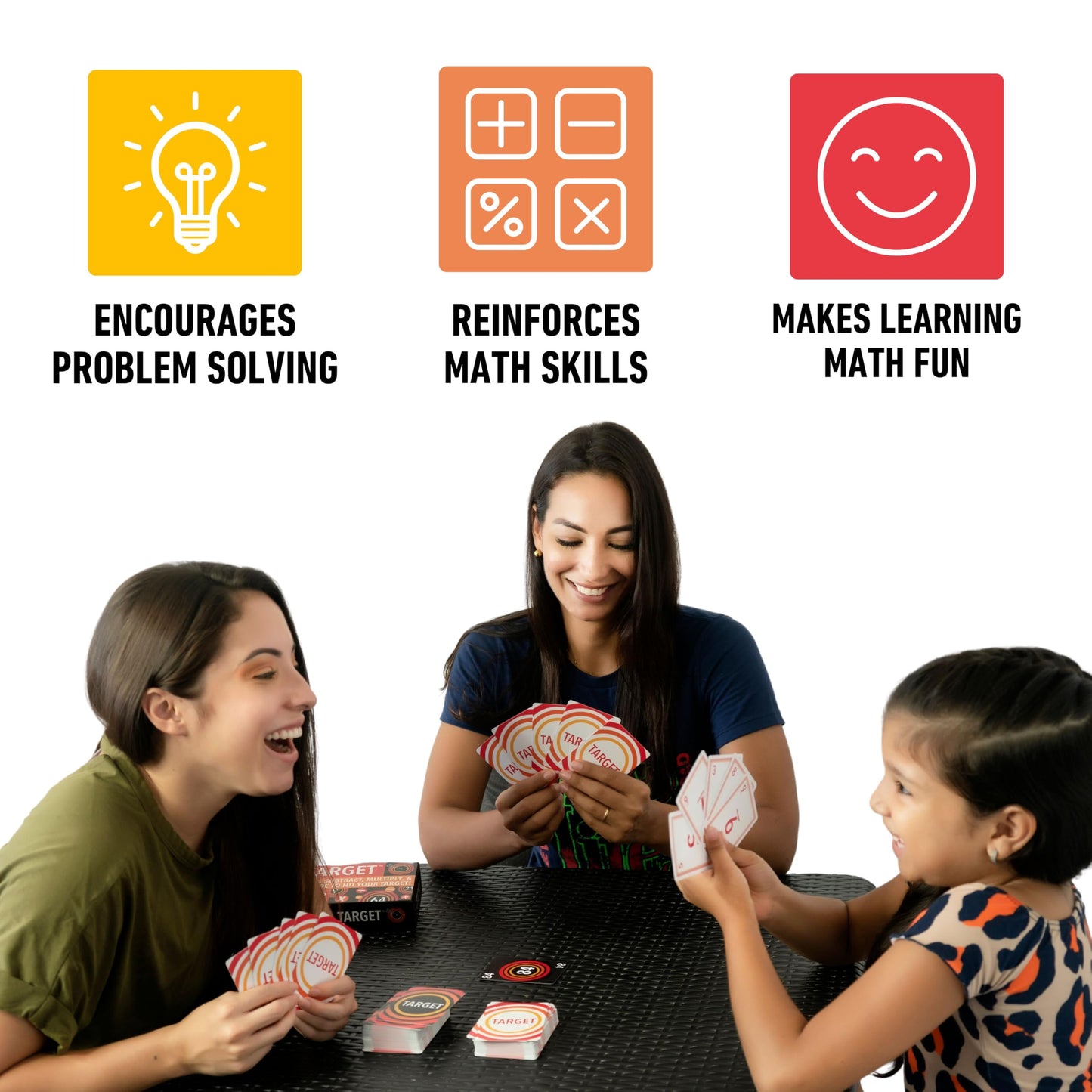 Elevate Prep Target Math Game - Fast-Paced Mental Math for Ages 8+, Multicolor, Model 195893409471, Addition, Subtraction, Multiplication, Division