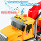 Dwi Dowellin Kids Toys for 3 4 5 6 7 Years Old Boys, 15'' Large Tow Truck Toy,Friction Powered Transport Truck Crane Toy with Li
