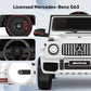 Anpabo Licensed Mercedes-Benz G63 Car For Kids, 12V Ride On Car W/Parent Remote Control, Led Headlights, Music Player & Horn, Soft Start, Low Battery Prompt, Kids Electric Vehicle, White