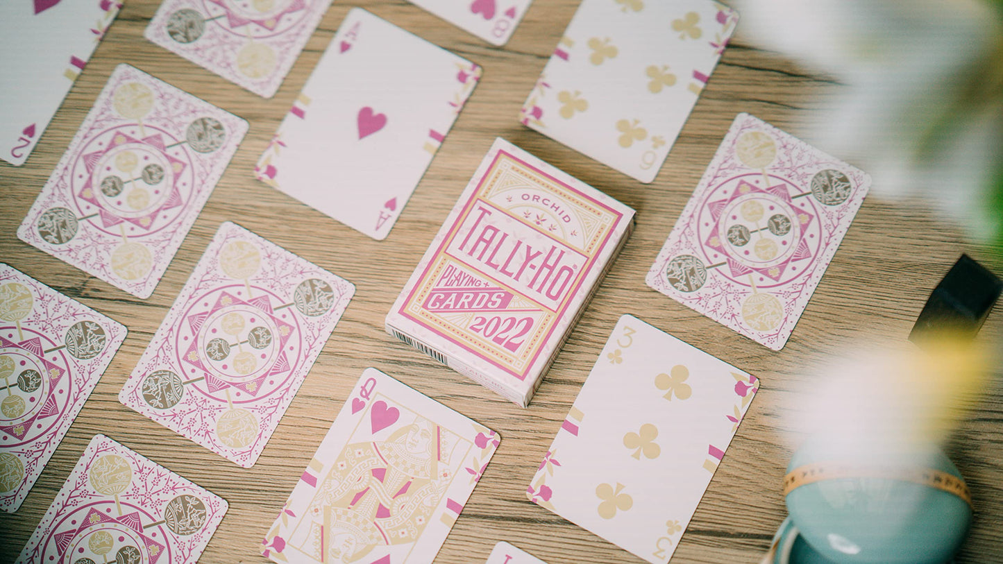 Tally-Ho Orchid Special Edition Playing Cards, 1 Deck, Purple