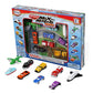 POPULAR PLAYTHINGS Mix or Match Vehicles, Magnetic Toy Play Set, Micro Vehicles