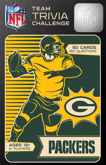 MasterPieces Game Day - NFL Green Bay Packers - Team Trivia Challenge  Officially Licensed