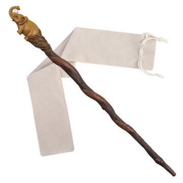 Winsence Magic Witch Wizard Witchcraft Sorcerer Wand For Collectible Magical Toy Wands (Elephant)