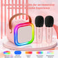 Mini Karaoke Machine For Kids,Girl Toys,Karaoke Microphone Wireless For Kids,Gifts For 4,5,6,7,8,9,10 Year Old Girl Toys (Pink)