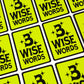 Big Potato 3 Wise Words Board Game - Word-Guessing Fun for Ages 10+, Multicolor, Model 3WWV2