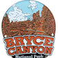Bryce Canyon National Park Hiking Stick Medallion