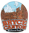 Bryce Canyon National Park Hiking Stick Medallion