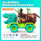 JoyBuilders 18 in 1 Dinosaur Toys for Kids 3-5, Dinosaur Truck Toys for Kids with 2 Pull Back Cars, 8 Dino Figures, Dinosaur Toy