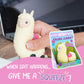 Boxer Gifts Calma Llama Stress Relief Toy | Unique Stress Balls For Adults & Teenagers - Animal Squishy Fidget Toys For Anxiety - Cool Desk Accessories | Cute Stocking Stuffer Llama Gifts