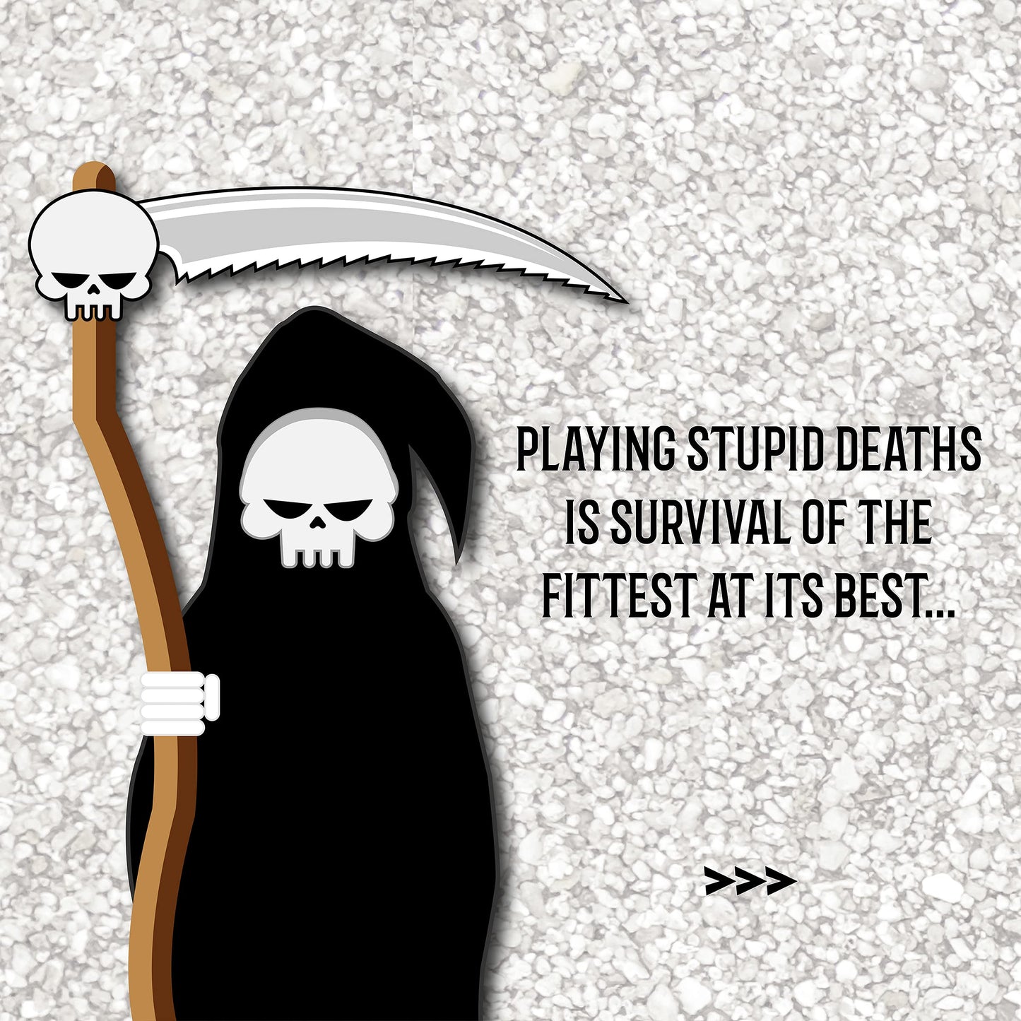 University Games Stupid Deaths Party Game for Adults & Teens, Cardboard, Ages 12+, Model 01404