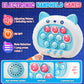 Thinhous Fast Push Game Light Up Toy - Electric Handheld Pop Game Sensory Fidget Toys With Music, Quick Push Bubble Games Birthd