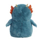 Aurora Playful Pompom Penguin Dragon Stuffed Animal - Vibrant Companions - Endless Fun - Blue 7 Inches