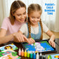 KwestSync Sand Art Kits for Kids - DIY 16 Animal Sand Painting Cards - Arts and Crafts for Kids Ages 4-8,4-6,6-8,8-12, Christmas