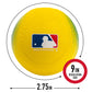 Franklin Sports Foam Baseballs - Soft Foam Practice Balls - 3 Pack - Regular Size - Orange/Yellow/Blue - Official MLB Licensed Product