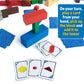 Continuum Games Build Up: The Classic Block Stacking Game 20 Block Tumbling Tower Balancing Game 2-6 Players Ages 8 And Up