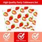 Gisgfim 96 Pcs Strawberry Birthday Party Supplies Paper Plates Napkins Strawberry 1St Birthday Tableware Set Summer Sweet Berry
