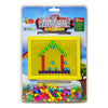 Parteet Creative Jigsaw Puzzle Building Nails Blocks | Colorful Nails | Pegboard Educational Toy For Kids (Multicolored)