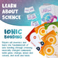 Genius Games Ion: Chemistry Card Drafting Game - 2nd Edition, Paper, Blue/Yellow/White, for High School Students & Teachers