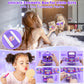 80 in 1 Kids Makeup Kit for Girls, Washable Kids Makeup Sets Girls Toys, Pretend Play Makeup Set Toy for Dress Up with Makeup Ca