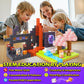 100PCS Magnetic Blocks - 1'' Magnetic Building Blocks Toddler Outdoor Toys for Kids Ages 4-8 8-12 Magnet Tiles STEM Sensory Mont