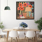1000-Piece mature-themed Puzzle with Oil Painting-Style Desktop Scene Vibrant Art Jigsaw Puzzle  Challenging & Colorful Art Puzzle for mature-themeds  Perfect for Relaxation and Gift-Giving  24 x 24 in