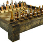 Hpl Egyptian Anubis Chess Set W/ 17' Castle Fortress Board (2 Players, Age 12+)