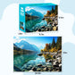 Voluvolu 500 Piece Puzzle For Adults, Jigsaw Puzzle,Glacier Park Jigsaw Puzzles 500 Pieces Birthday Party For Family Kids And Ad
