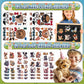 156 PCS Dog Party Favors,Dog Party Decorations, Dog Party Supplies Gifts Goodie Bags Stuffers, Dog Pinata,Dog Birthday Party Sup