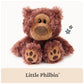 GUND Philbin Teddy Bear, Classic Plush Toy for Ages 1+, 7", Chocolate Brown, High Quality Materials, Model 6072574