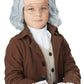 Child Benjamin Franklin Wig - St Silver