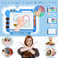 Aituitui Magnetic Drawing Board Toddler Toys Gift For 2 3 Year Old Girls Boys, Sketch Writing Doodle Pad Age 2-4 Travel Games, Educational Learning Kids Toys For Toddlers Birthday (Blue)